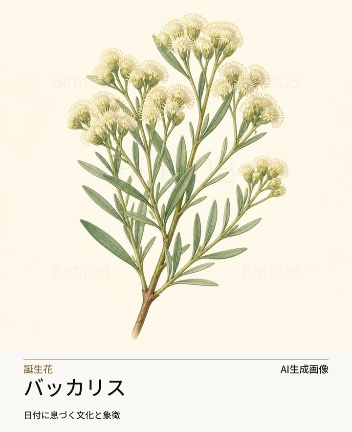 バッカリス — BirthDBのシンボルイラスト（AI生成画像）